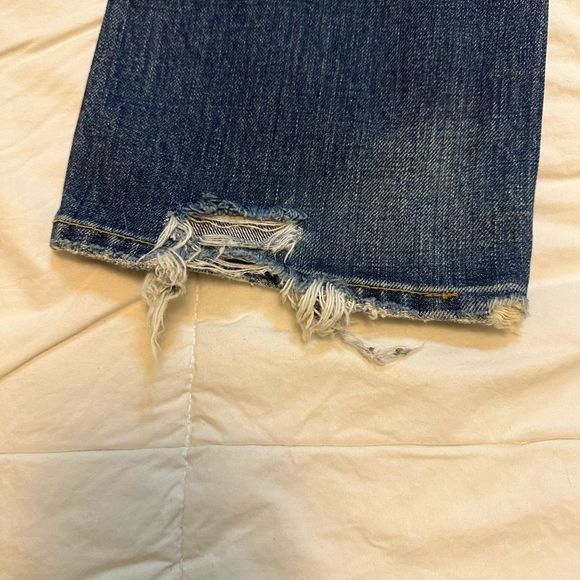 Wranglers women’s jeans size 10 boot cut medium wash distressing button fly Y2K - Picture 12 of 14